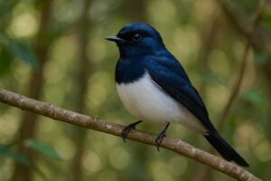 Image of a Satin flycatcher