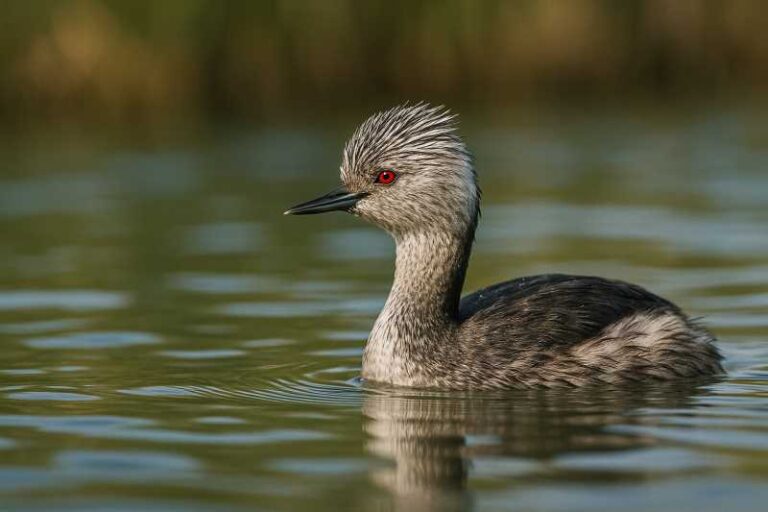 Image of a Hoary headed grebe