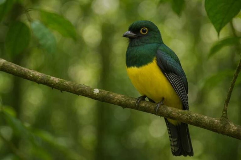 Image of an Amazonian trogon