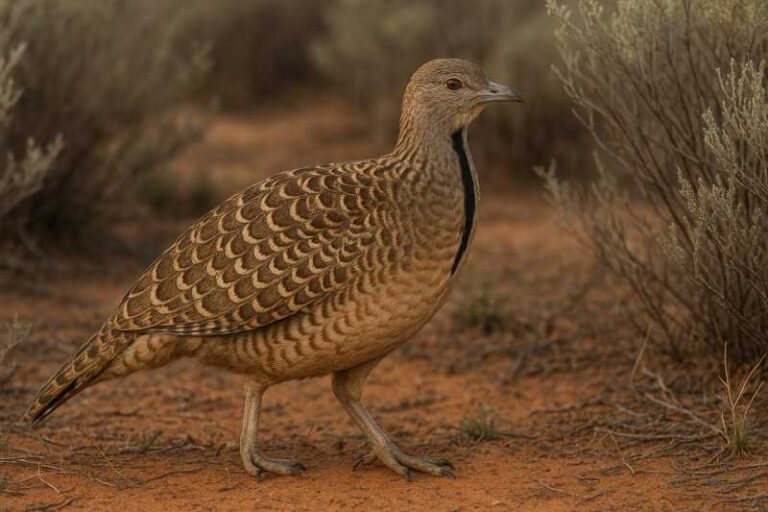 Image of a young Malleefowl