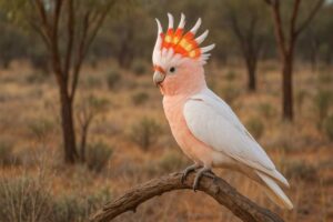 Image of a Pink cockatoo in the bush