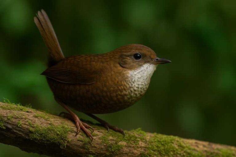 Image of a Rufous scrub bird in the forests