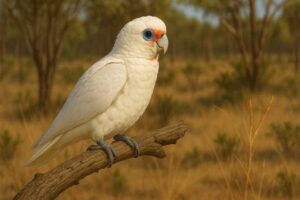 Image of a Western corella in woodland