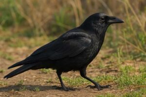 Image of an American crow