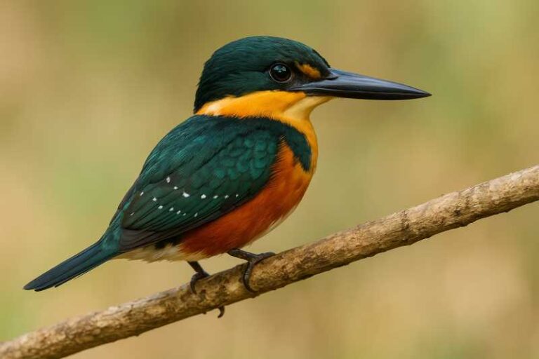 Image of a American Pygmy Kingfisher in its natural habitat