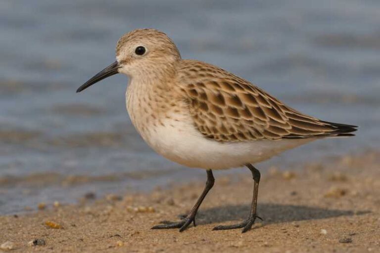Image of a Baird's Sandpiper in its natural habitat