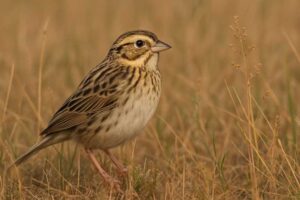 Image of a Baird's Sparrow in its natural habitat