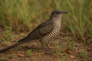 Image of a Barred Long-tailed Cuckoo in its natural habitat