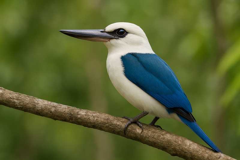 Image of a Beach Kingfisher in its natural habitat