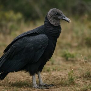 Image of a Black Vulture in its natural habitat