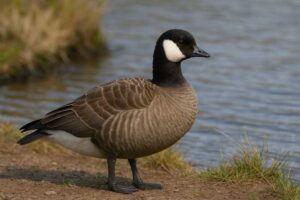 Image of a Cackling Goose in its natural habitat