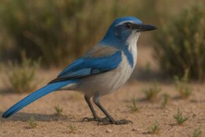 Image of a California scrub jay