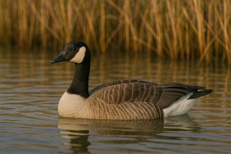 Image of a Canada Goose in its natural habitat