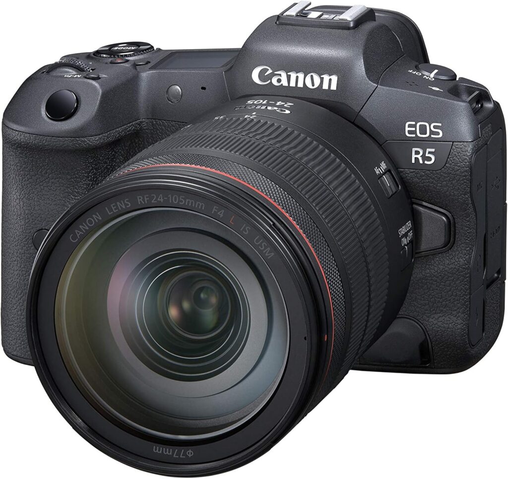 Image of a Canon eos r5
