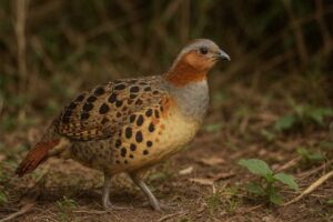 Image of a Chinese Bamboo-Partridge in its natural habitat