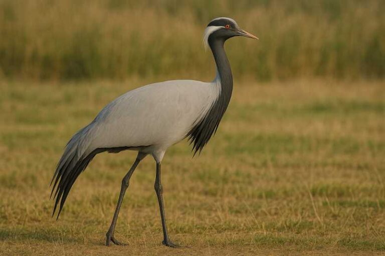 Image of a Demoiselle crane
