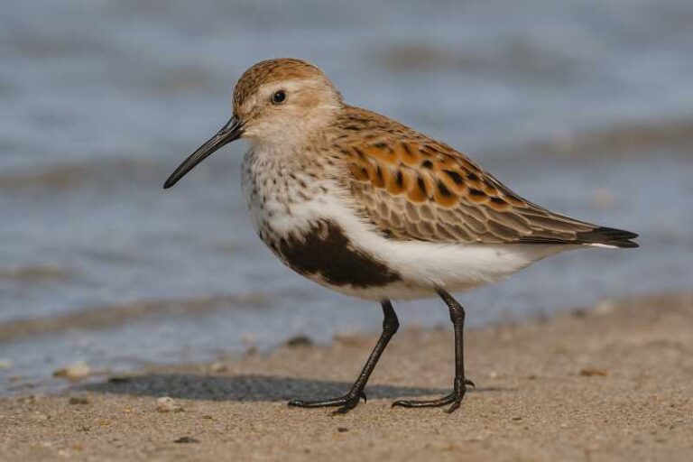 Image of a Dunlin in its natural habitat