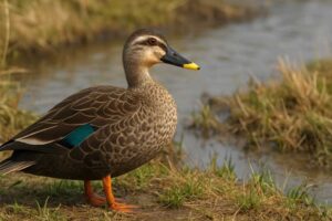 Image of a Eastern spot billed duck