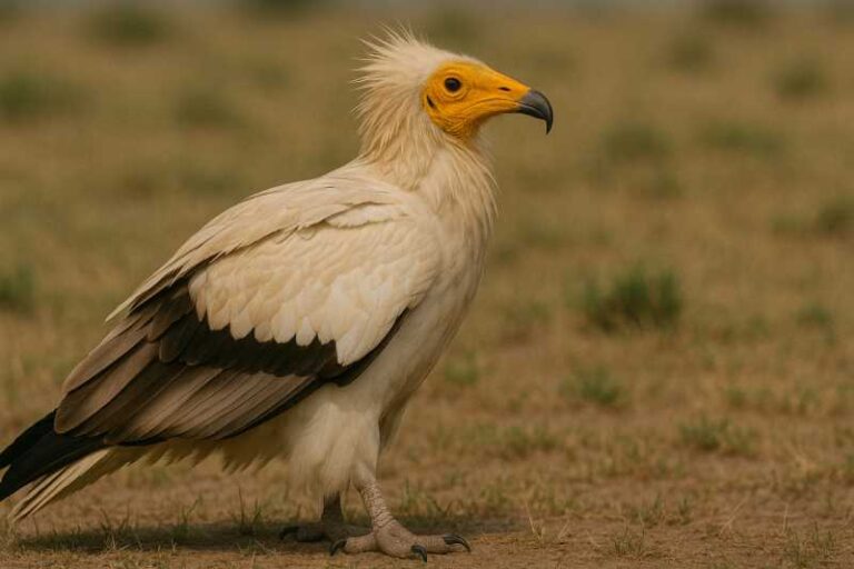 Image of a Egyptian Vulture in its natural habitat
