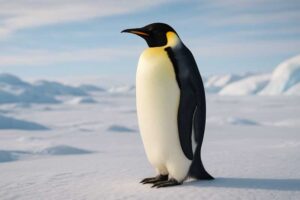 Image of a Emperor Penguin in its natural habitat