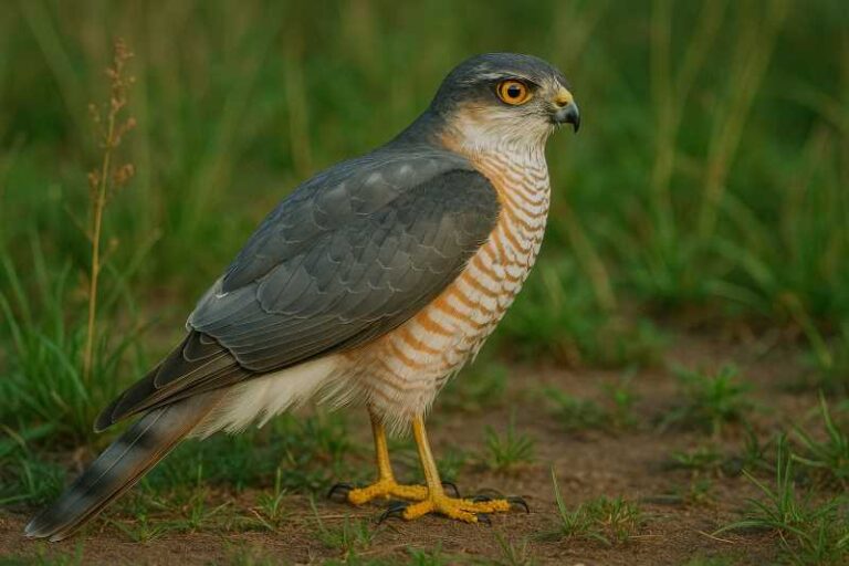 Image of a Eurasian Sparrowhawk in its natural habitat