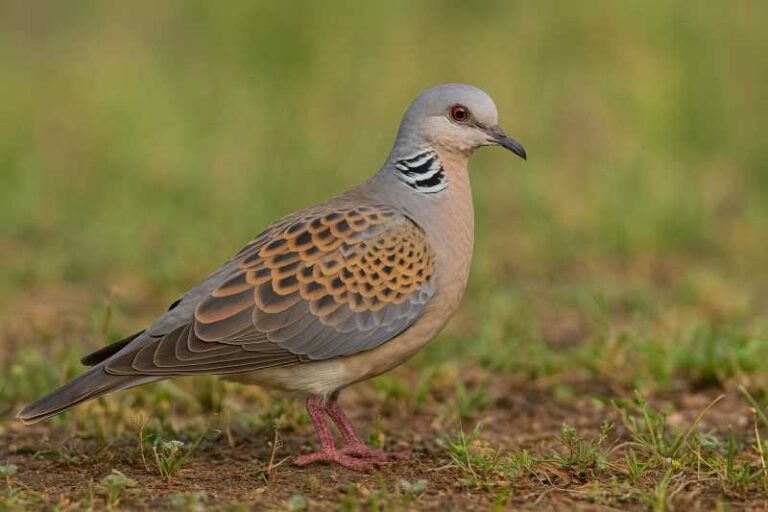 Image of a European Turtle Dove in its natural habitat
