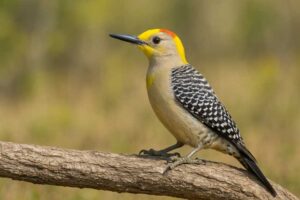 Image of a Golden fronted woodpecker