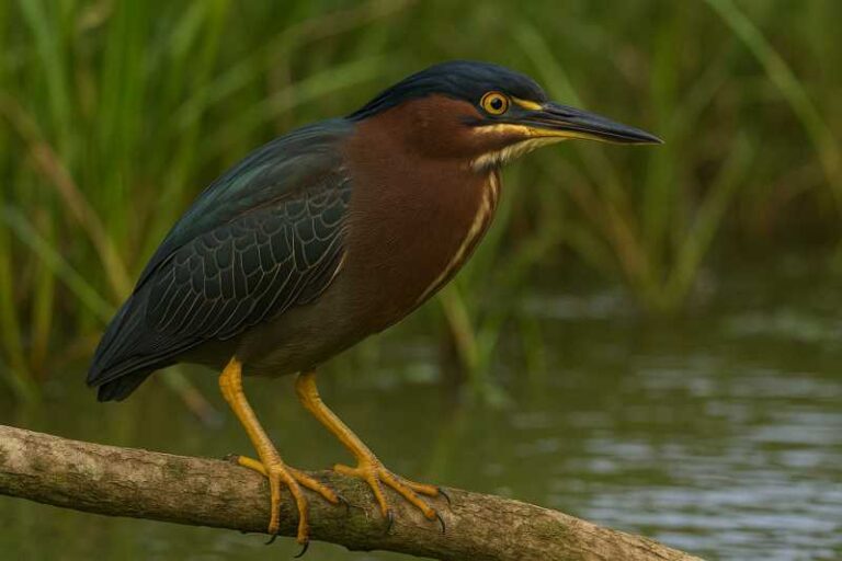 Image of a Green Heron in its natural habitat