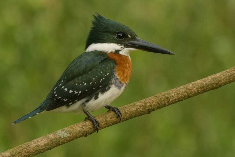 Image of a Green Kingfisher in its natural habitat