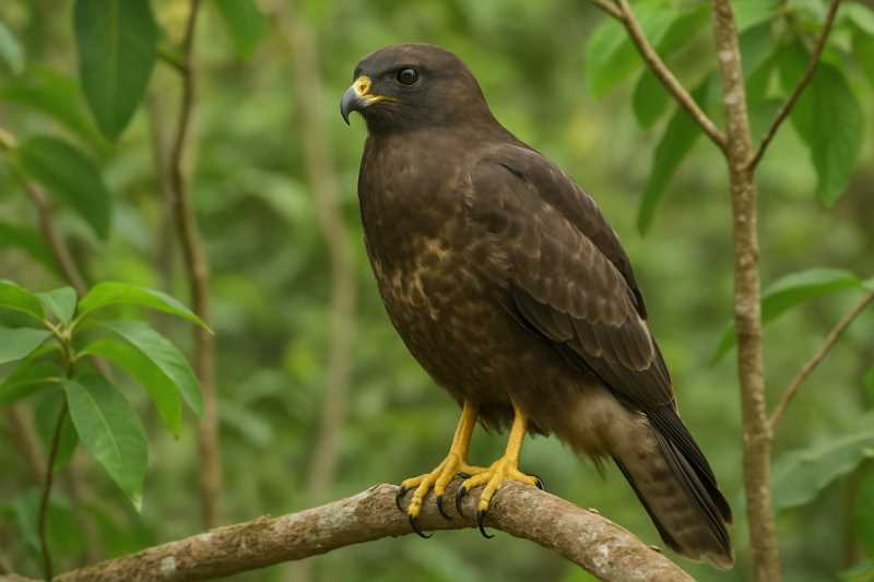 Image of a Hawaiian Hawk in its natural habitat