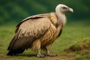 Image of a Himalayan Vulture in its natural habitat