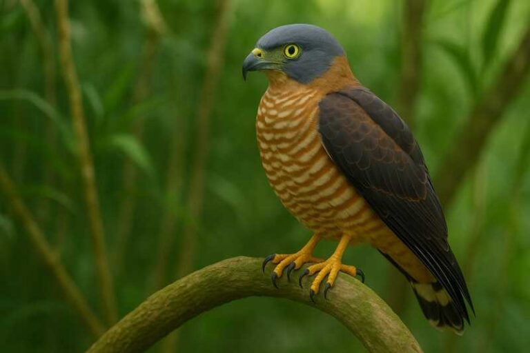 Image of a Hook-billed Kite in its natural habitat