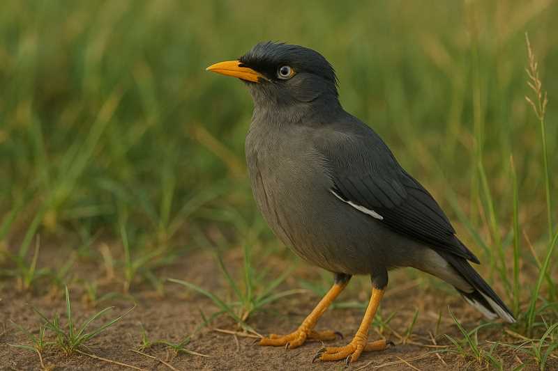 Image of a Jungle Myna in its natural habitat