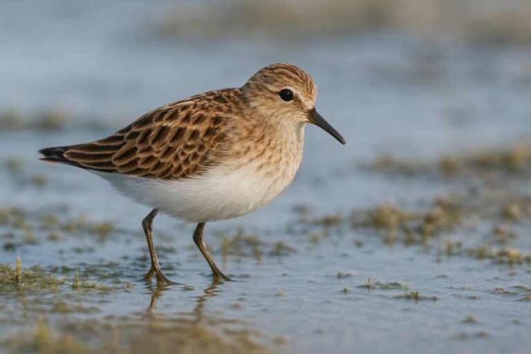 Image of a Least Sandpiper in its natural habitat
