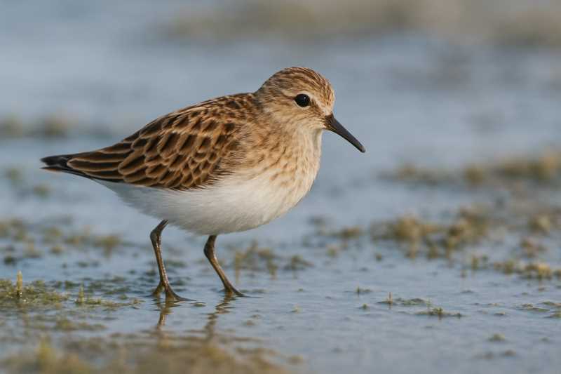 Image of a Least Sandpiper in its natural habitat