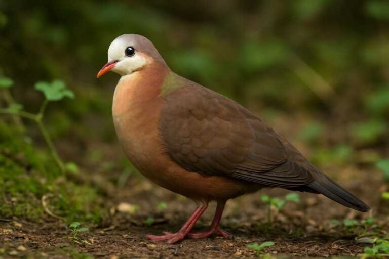 Image of a Lemon Dove in its natural habitat