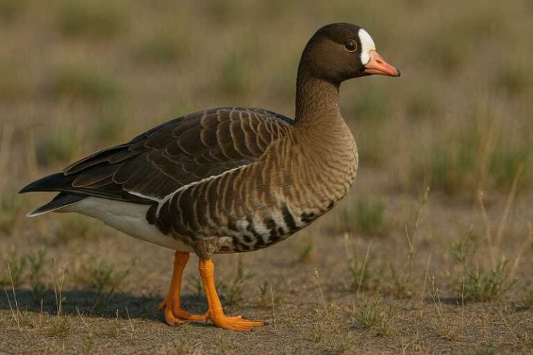 Image of a Lesser white fronted goose