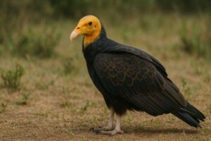 Image of a Lesser Yellow-headed Vulture in its natural habitat