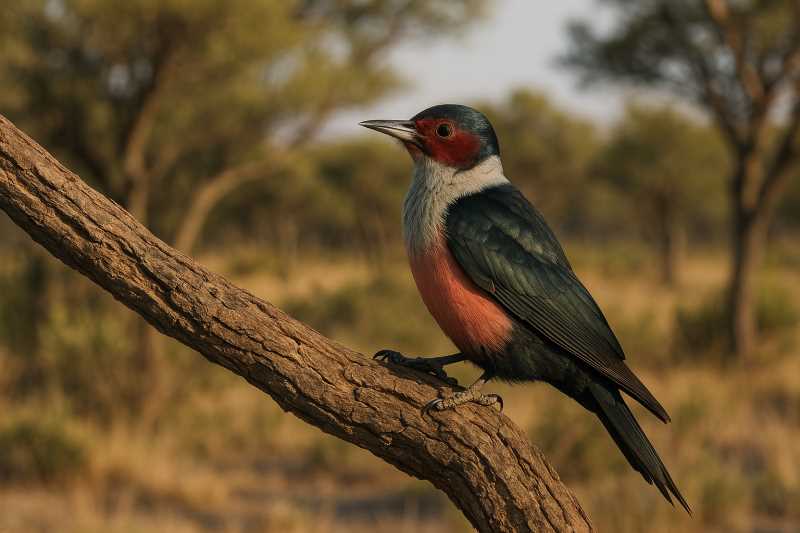 Image of a Lewis’s woodpecker