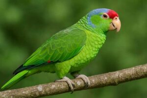 Image of a Lilac crowned amazon