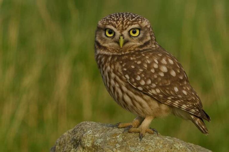Image of a Little Owl in its natural habitat