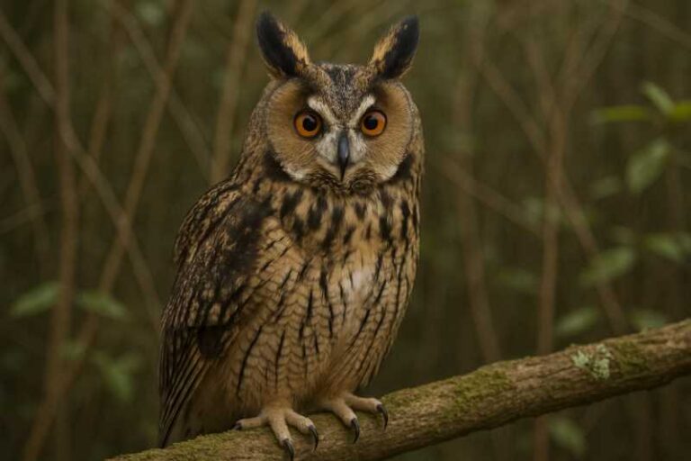 Image of a Long eared owl