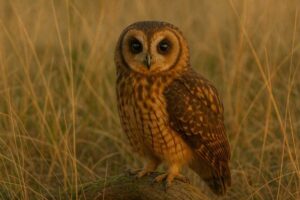 Image of a Marsh Owl in its natural habitat