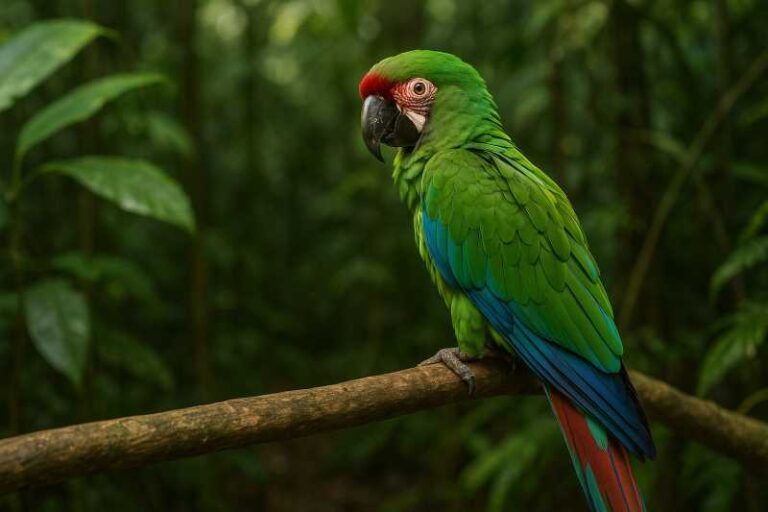 Image of a Military macaw