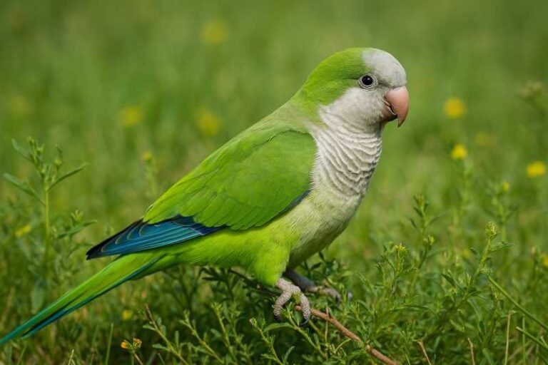Image of a Monk parakeet
