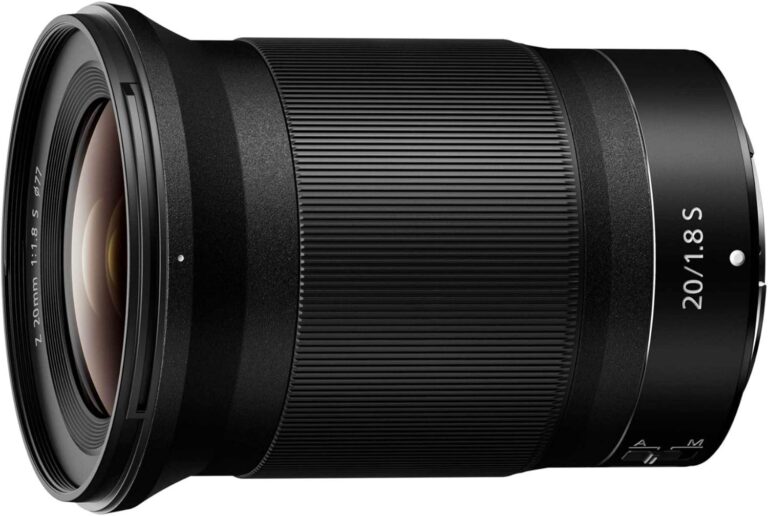 Image of a Nikon nikkor z 20mm f1.8 s