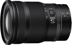 Image of a Nikon nikkor z 24 120mm f4 s