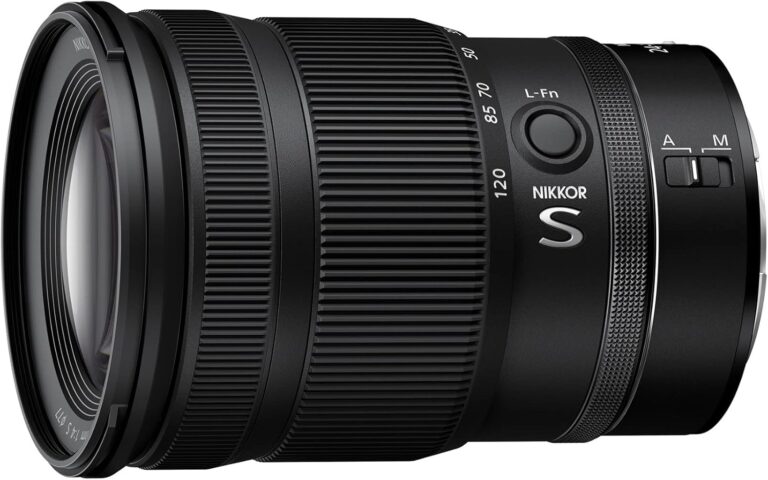 Image of a Nikon nikkor z 24 120mm f4 s