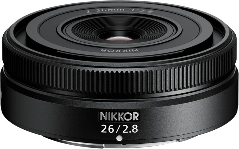 Image of a Nikon nikkor z 26mm f2.8