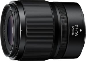 Image of a Nikon nikkor z 35mm f1.4